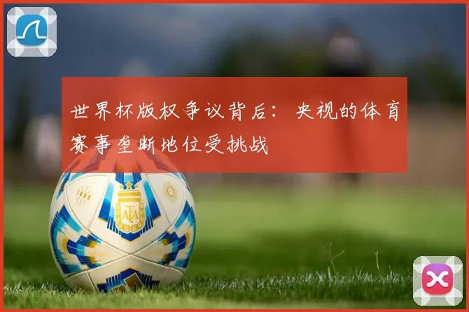 世界杯版权争议背后：央视的体育赛事垄断地位受挑战